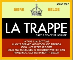 La Trappe Cafe